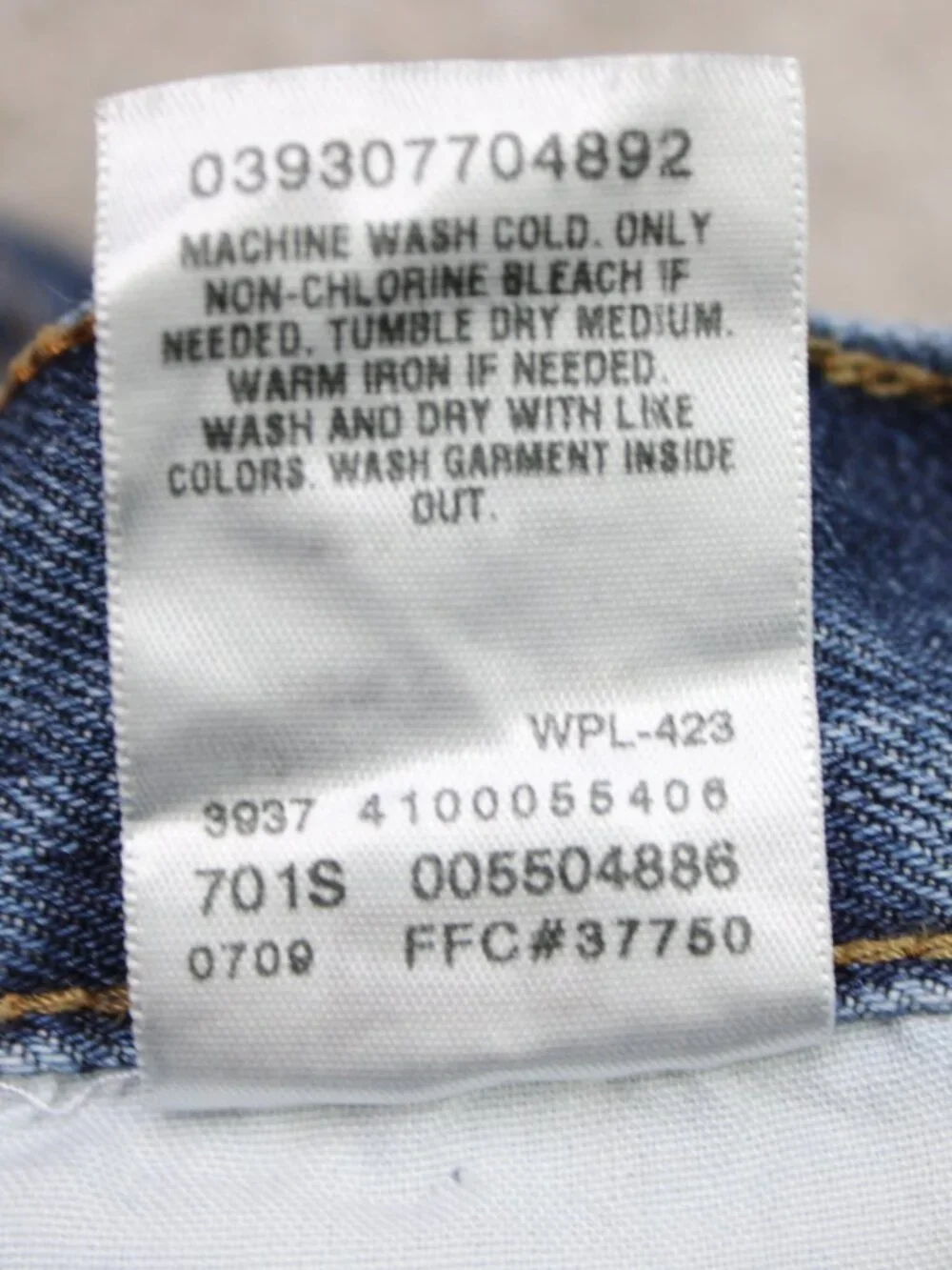 Levi's 550 Jeans Mens 36x30 Blue Relaxed Fit 100% Cotton 5-Pocket Denim Y2K